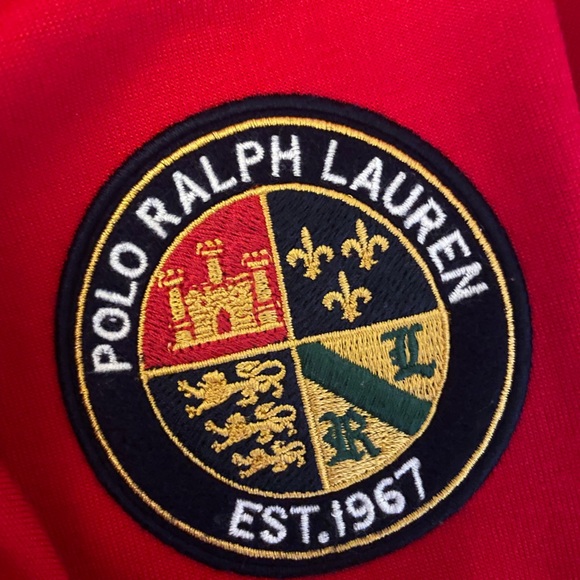 Polo Ralph Lauren zip up track jacket in very good condition! No rips or stains. - Picture 6 of 11